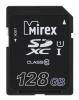 Карты памяти Mirex microSDXC UHS-I (Class 10) 128GB + адаптер [13613-AD10S128] [13613-AD10S128]