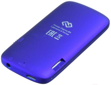 Плееры Digma B4 8GB (синий) [1132600]