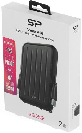 Внешние накопители Silicon-Power Armor A66 2TB SP020TBPHD66SS3K [SP020TBPHD66SS3K]