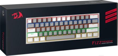 Клавиатуры Redragon Fizz (серый/белый) [70675]