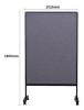 Офисные доски, флипчарты CACTUS CS-GBD-120x150-BK