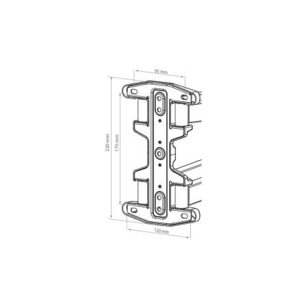 Кронштейны Kromax OPTIMA-407 (серый)