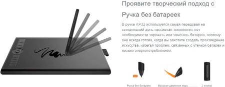 Графические планшеты Gaomon M10K Pro