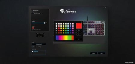 Клавиатуры Genesis Thor 380 RGB (нет кириллицы) [NKG-1725, 5901969426953]