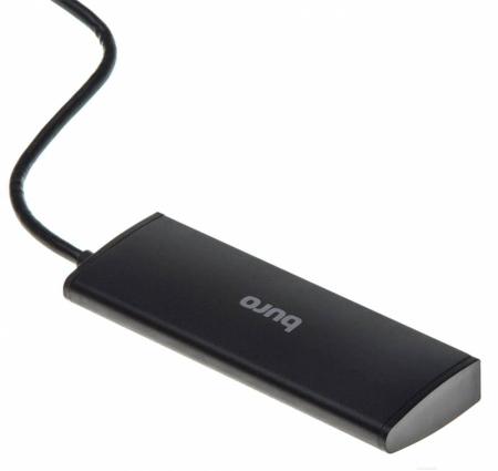 USB-хабы и док-станции Buro BU-HUB4-0.5-U3.0 [436330]