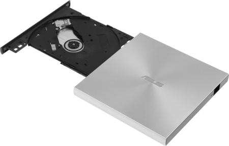 Оптические приводы ASUS ZenDrive U7M SDRW-08U7M-U (серебристый) [90DD01X2-M29000, SDRW-08U7M-U/SIL/G/AS, 4712900127164]