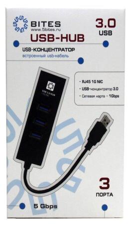 USB-хабы и док-станции 5bites UA3-45-04BK