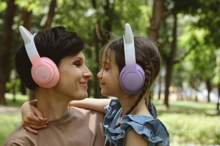 Наушники и гарнитуры Miru Cat EP-W10 (розовый) [W101]