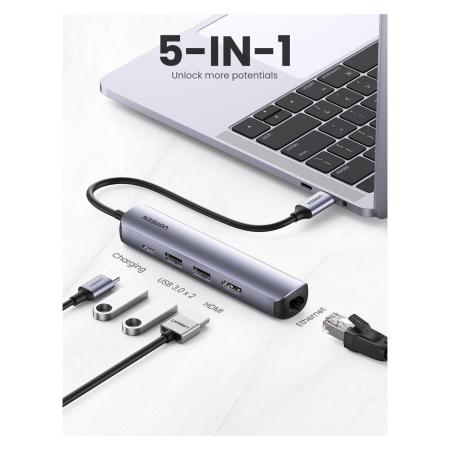 USB-хабы и док-станции Ugreen CM418 10919 [10919]