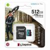 Карты памяти Kingston Canvas Go! Plus microSDXC 512GB (с адаптером) [SDCG3/512GB]