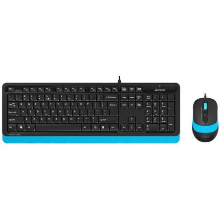 Наборы периферии A4Tech Fstyler F1010 (черный/синий)