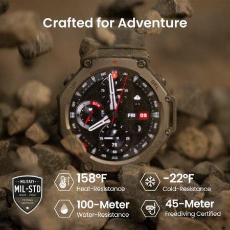 Умные часы и браслеты Amazfit T-Rex 3 (серый туман)