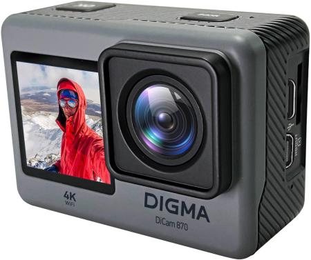 Экшен-камеры Digma DiCam 870 [1511727]