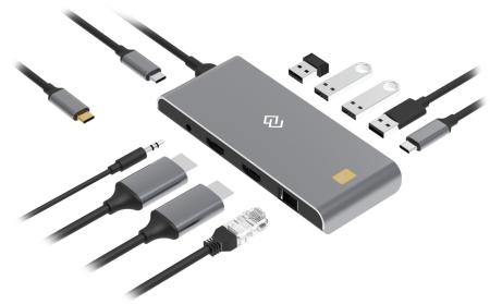 USB-хабы и док-станции Digma DS-580 [DS-580, 1968024]