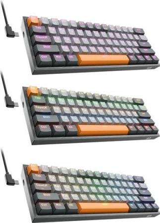 Клавиатуры Redragon Fizz Pro (черный/серый) [72601, 6950376726018]