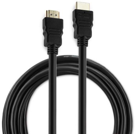 Кабели, адаптеры, разветвители Buro BHP RET HDMI30-2 (3 м, черный)