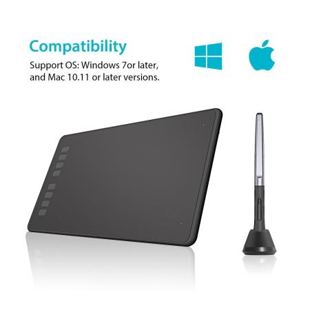 Графические планшеты Huion Inspiroy H950P