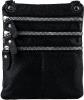 Женские и мужские сумки Poshete 886-9901-2-BLK (черный) [886-9901-2-BLK]