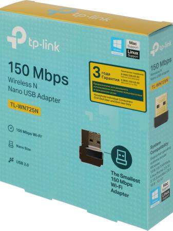 Беспроводные адаптеры TP-Link TL-WN725N