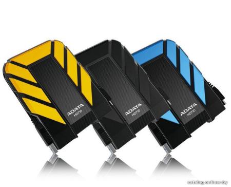 Внешние накопители ADATA DashDrive Durable HD710 1TB Black (AHD710-1TU3-CBK)