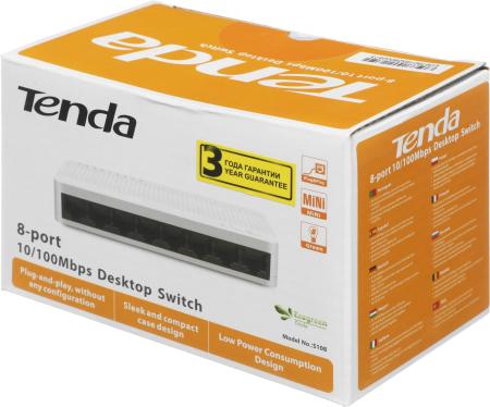 Коммутаторы Tenda S108