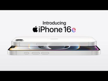 Мобильные телефоны Apple iPhone 16e 128GB (черный) [MD1Q4HN/A]
