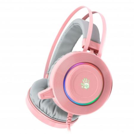 Наушники и гарнитуры A4Tech Bloody G521 (розовый)
