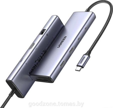 USB-хабы и док-станции Satechi Pro Hub Mini ST-UCPHMIM (серый космос) [ST-UCPHMIM]