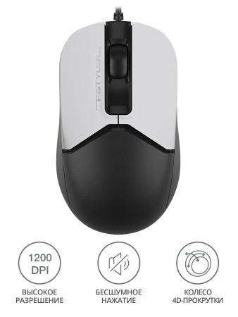 Мыши A4Tech Fstyler FM12S (белый)