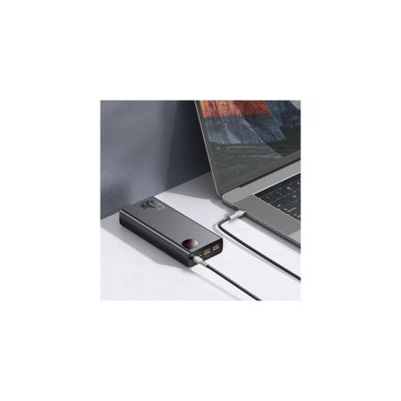 Портативные зарядные устройства Baseus Adaman Metal Digital Display PPIMDA-D01 20000mAh (черный) [PPIMDA-D01]