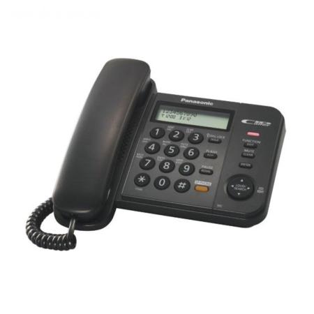 Проводные телефоны Panasonic KX-TS2358RUB (черный)