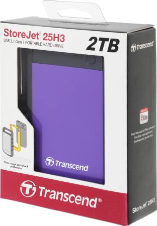 Внешние накопители Transcend StoreJet 25H3P 2TB (TS2TSJ25H3P)