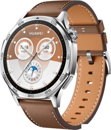 Умные часы и браслеты Huawei Watch GT 5 Pro 46 мм (титан) [55020DGG, 6942103131455]
