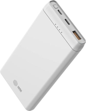 Портативные зарядные устройства CACTUS CS-PBFSMT-10000 (белый) [CS-PBFSMT-10000]