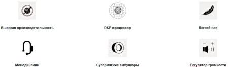 Наушники и гарнитуры A4Tech HU-11 (черный)