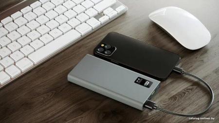 Портативные зарядные устройства Olmio QR-10 10000mAh (серый)
