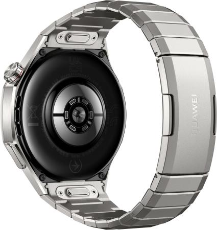 Умные часы и браслеты Huawei Watch GT 5 Pro 46 мм (титан) [55020DGG, 6942103131455]