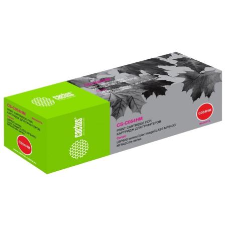 Картриджи для принтеров и МФУ CACTUS CS-C054HM (аналог Canon 054H Magenta) [CS-C054HM]