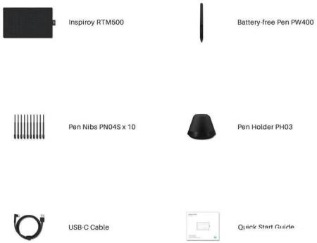 Графические планшеты Huion Inspiroy H640P