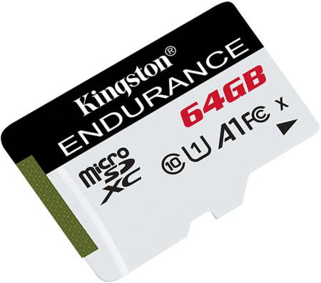 Карты памяти Kingston High Endurance microSDXC 64GB [SDCE/64GB]
