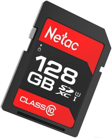 Карты памяти Netac SDXC 128GB U1/C10 Netac P600 [NT02P600STN-128G-R]
