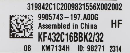 Оперативная память Kingston FURY Beast 2x16GB DDR4 PC4-25600 KF432C16BBK2/32 [KF432C16BBK2/32]