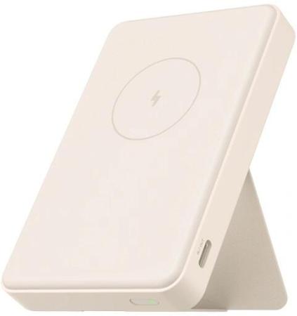 Портативные зарядные устройства Xiaomi Magnetic Power Bank WPB0620MI 6000mAh (бежевый, международная версия) [BHR9074GL]
