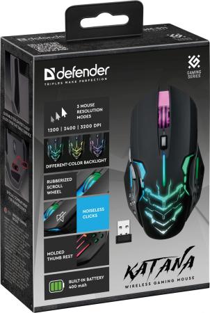 Мыши Defender Katana GM-511 (черный) [52511]