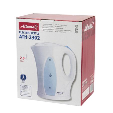 Электрочайники и термопоты Atlanta ATH-2302 (белый)