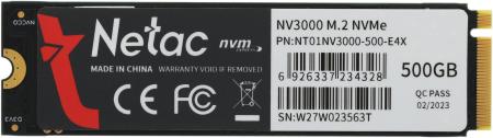 SSD Netac NV3000 500GB NT01NV3000-500-E4X [NT01NV3000-500-E4X]