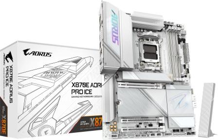 Материнские платы Gigabyte X870E Aorus Pro Ice
