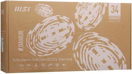 Мониторы MSI Modern MD342CQP [9S6-3PC59H-031]
