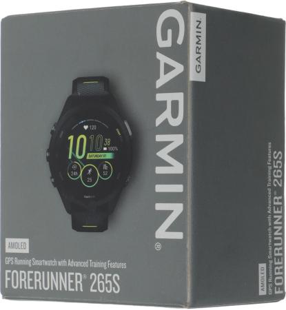 Умные часы и браслеты Garmin Forerunner 265S (черный/желтый) [010-02810-13]