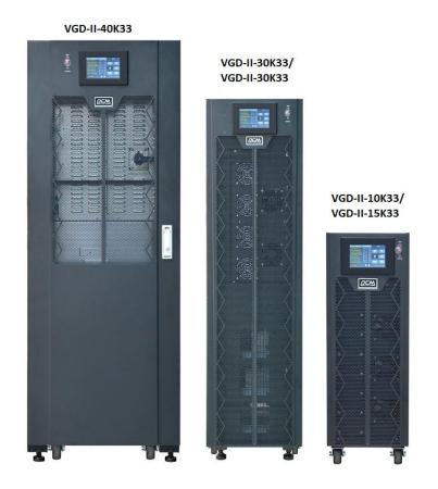 Источники бесперебойного питания Powercom VGD-II-15K33